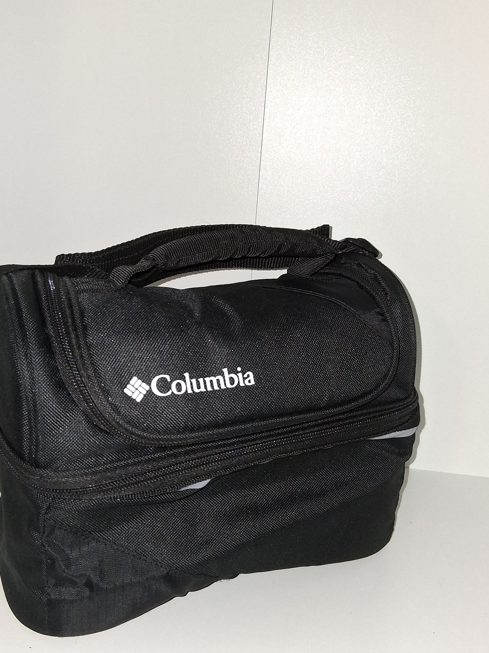 Columbia Black Insulated Lunch Bag